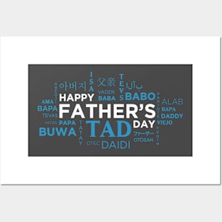 Father's day Around the World Posters and Art